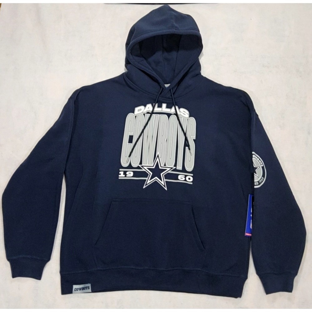 Dallas Cowboys Hoodie Mens L Sweatshirt NEW Premium Licensed Ultra Game Pullover